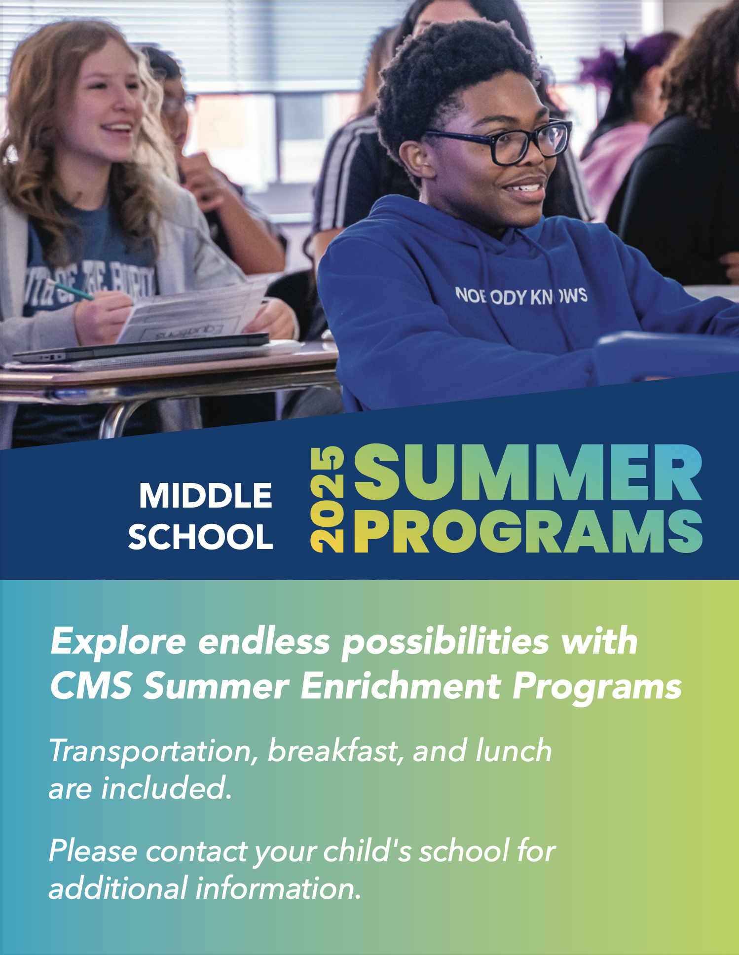 Middle School Summer Enrichment 2025